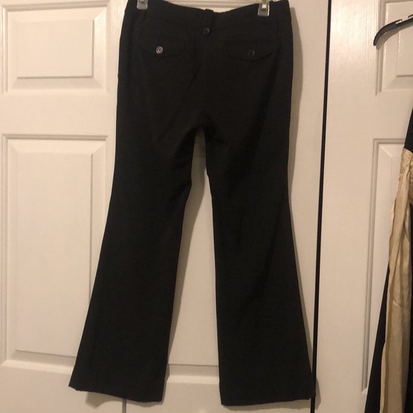 Ann Taylor Loft “Marisa” tailored black pants, size 4P - Picture 3 of 6